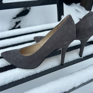 Elegant Gray Women's Heels
